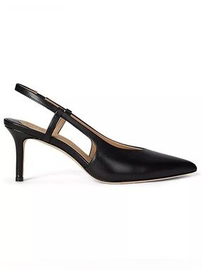 Lauren Ralph Lauren Leather Khloe Slingback Pump Size 6